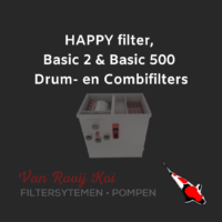 HAPPY filter, Basic 2 & Basic 500 Drum- en Combifilters