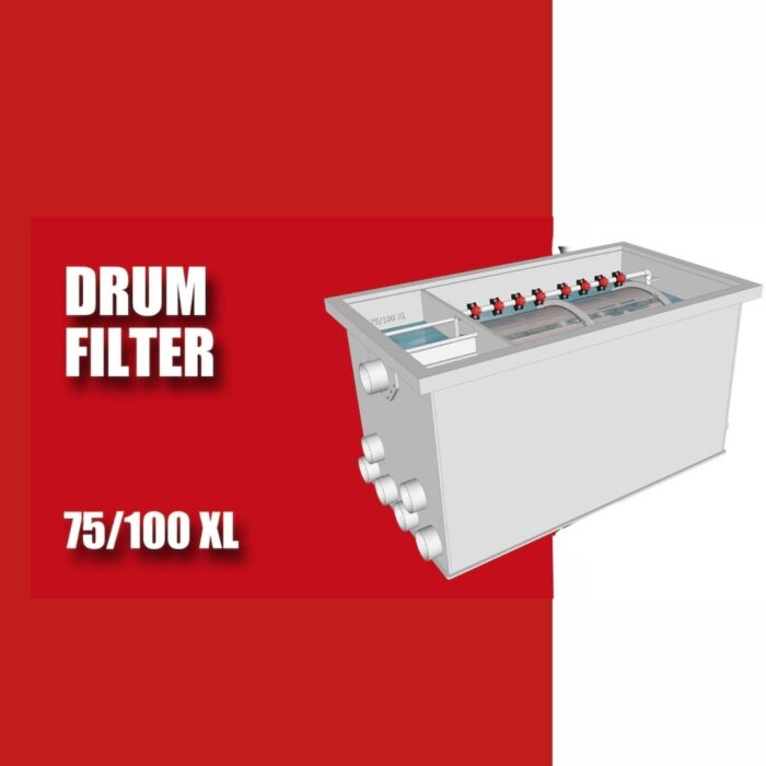 Brabant Koi filtersystemen - Drum Filter 75100 XL specificaties voor