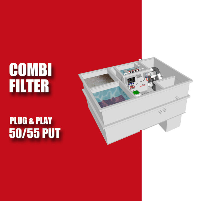 Brabant Koi filtersystemen - Redlabel Drumfilter plug&play 50-55 PUT