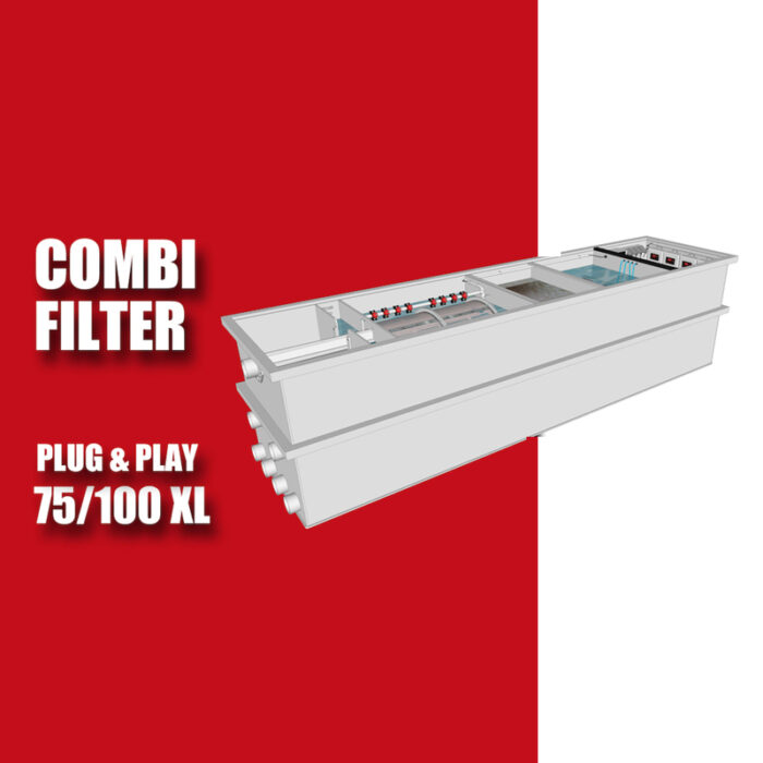 Brabant Koi filtersystemen - Redlabel Drumfilter plug&play 75-100 XL
